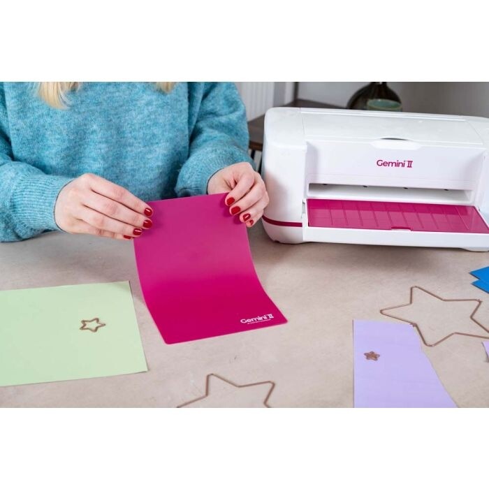 Gemini II Accessoires - Rubberen Embossing Mat A5 Gemini II Accessoires - Rubberen Embossing Mat A5