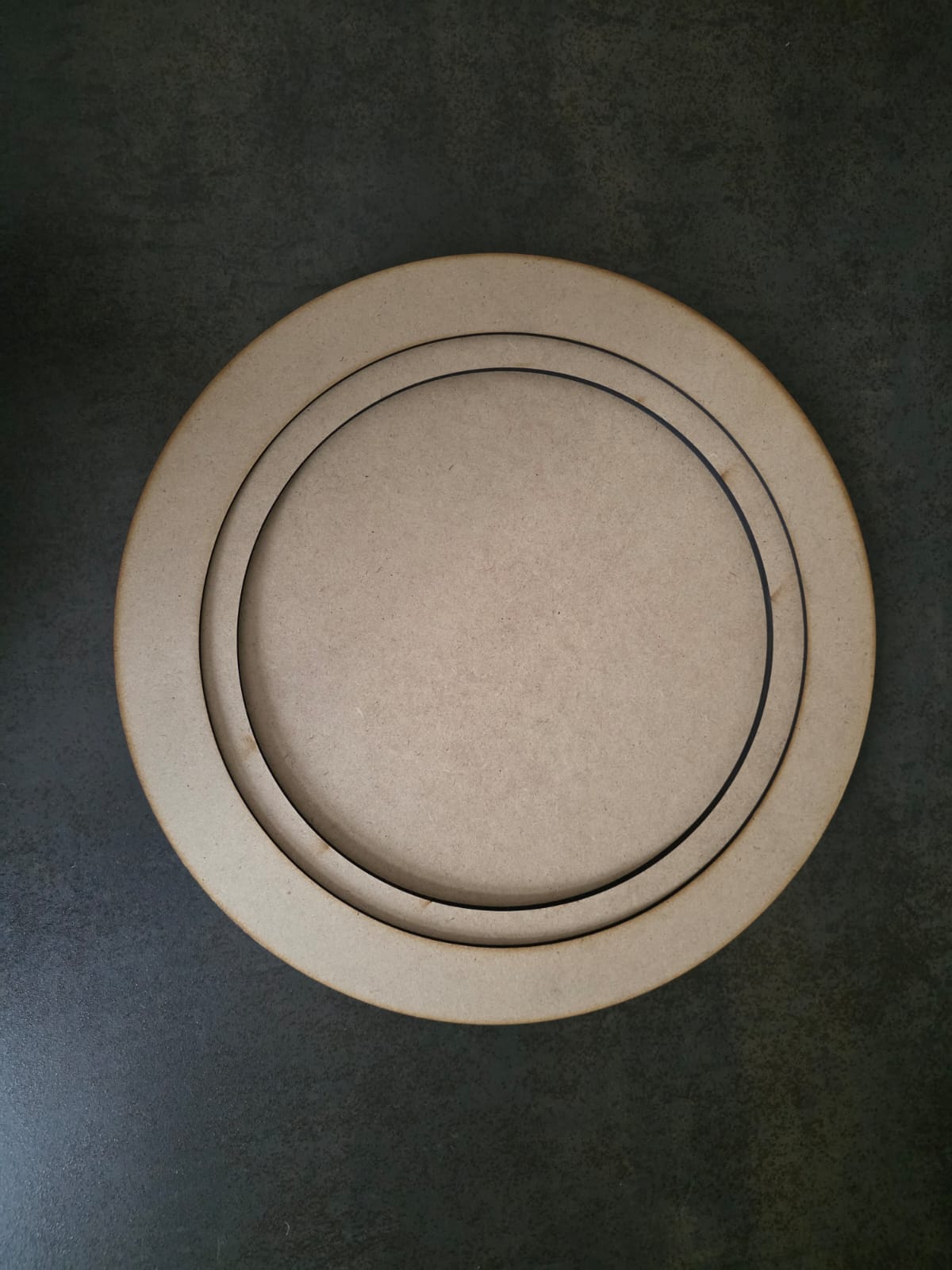 MDF - Kreis - 4tlg. 350 mm