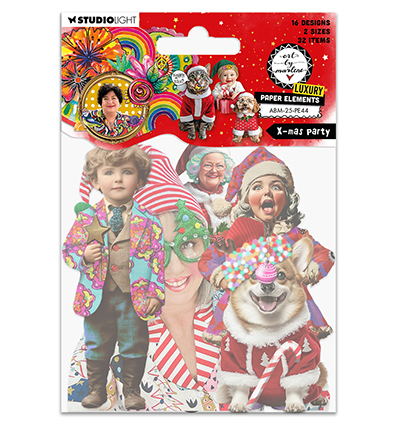 Studio Light - Paper Elements - X-mas party Art By Marlene 32 Elements nr. 44 Studio Light - Paper Elements - X-mas party Art By Marlene 32 Elements nr. 44