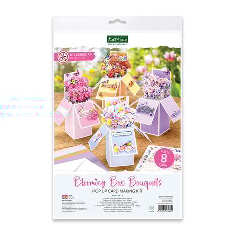Katy Sue Designs - Blooming Box Bouquets Pop Up Card Making Kit