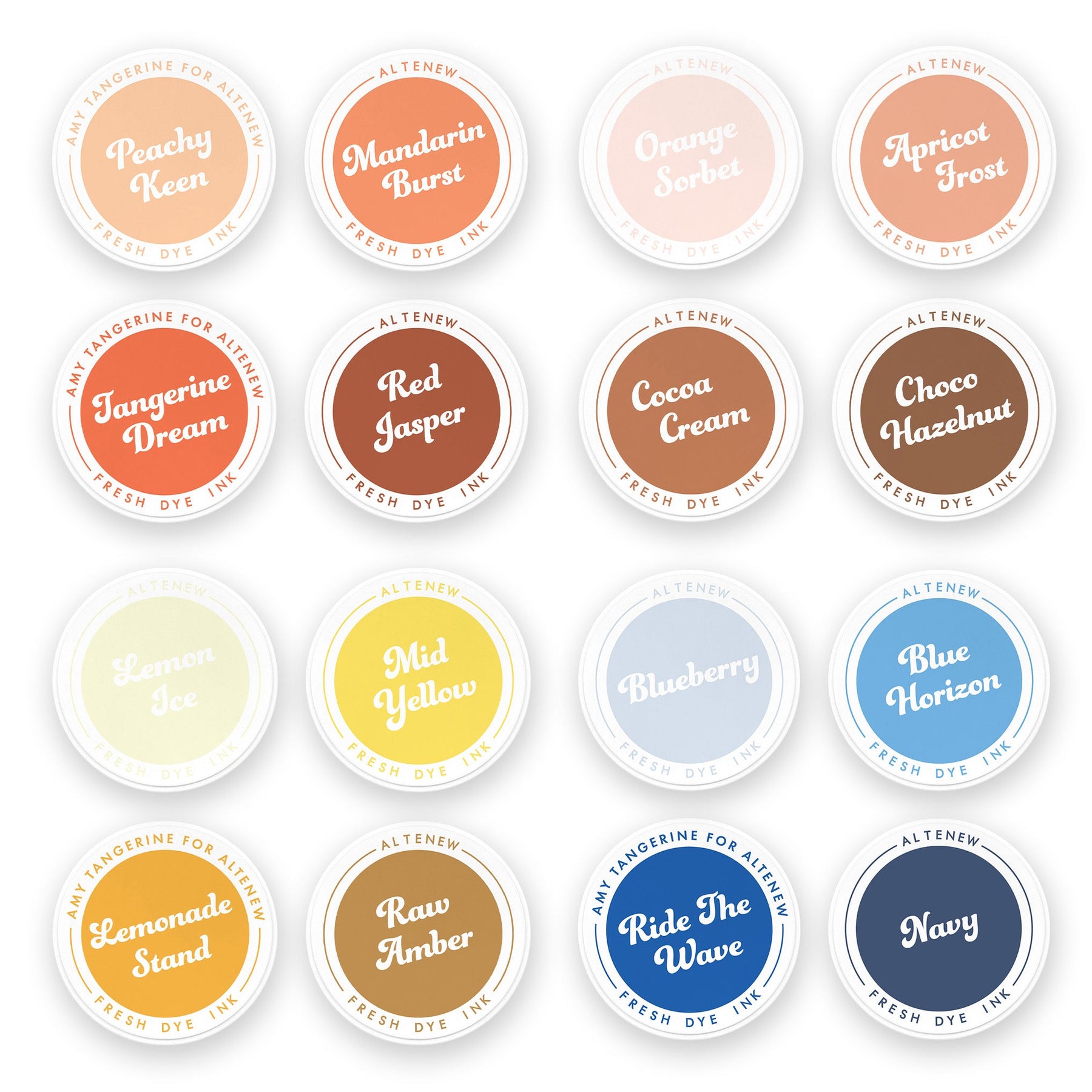 Altenew - Summertime Shades Fresh Dye Ink Bundle Altenew - Summertime Shades Fresh Dye Ink Bundle