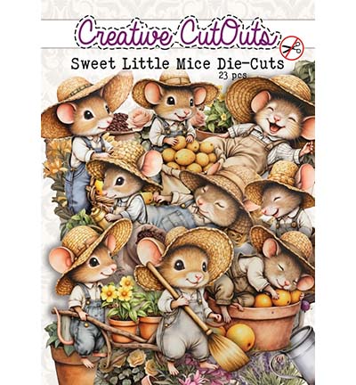 Creatief Art - Sweet Little Mice Creatief Art - Sweet Little Mice