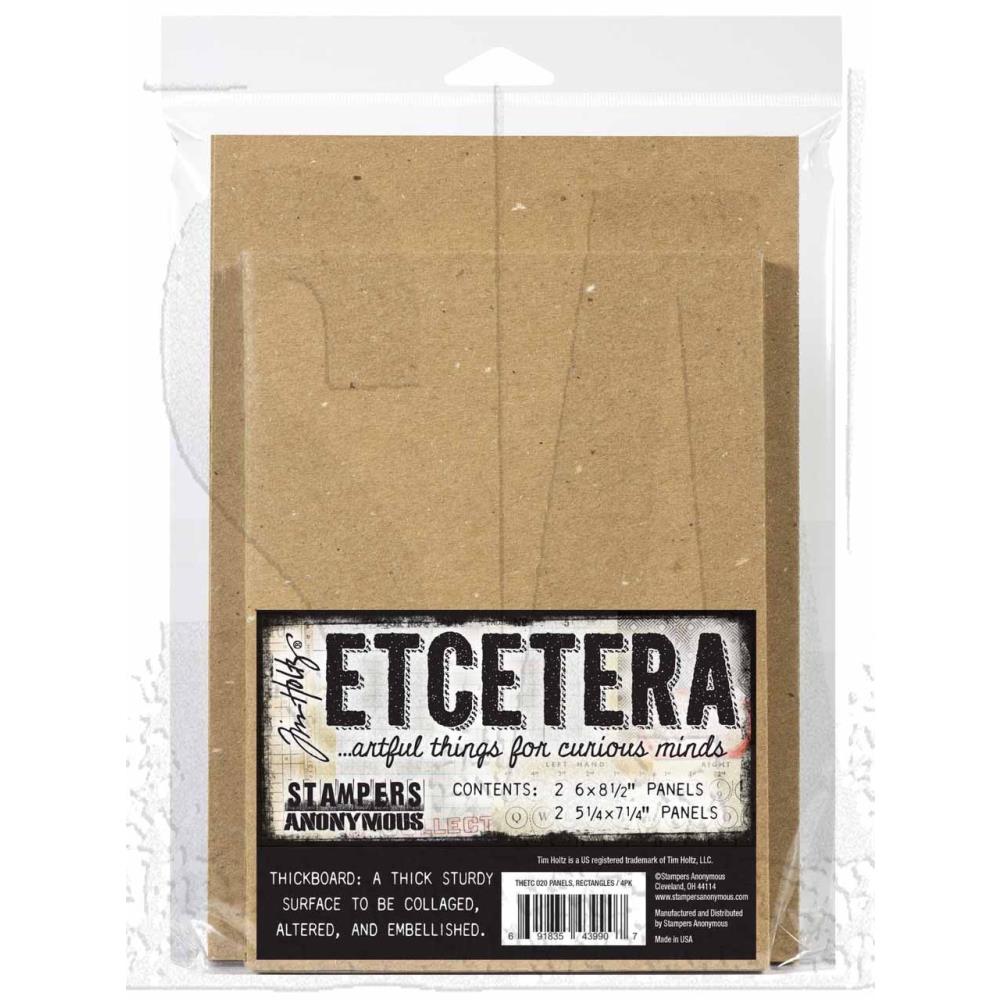 Tim Holtz Etcetera Panels - Rectangle Tim Holtz Etcetera Panels - Rectangle
