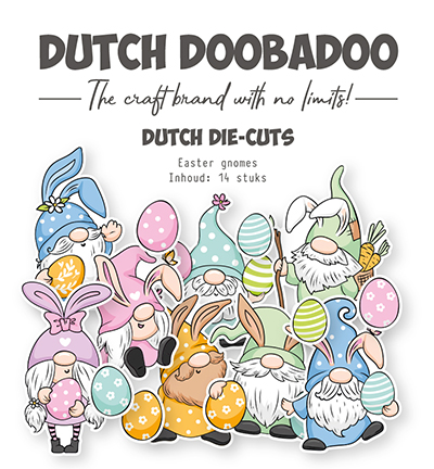 Dutch Doobadoo  -Die-cuts Easter Gnomes