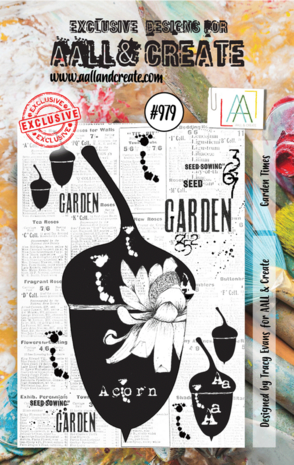 AALL and Create - Stamp Set A7 Garden Times