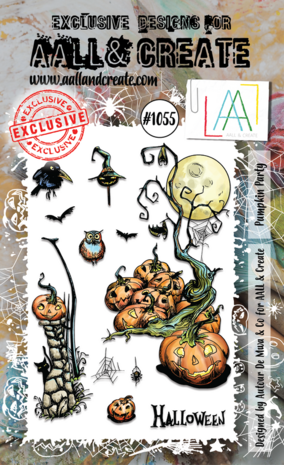 AALL and Create - Stamp Set A6 Pumpkin Party