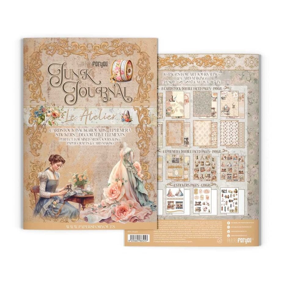 Papers For You - L'Atelier A4 Junk Journal