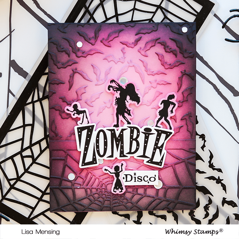 Whimsy Stamps - Zombie Party Clear Stamps