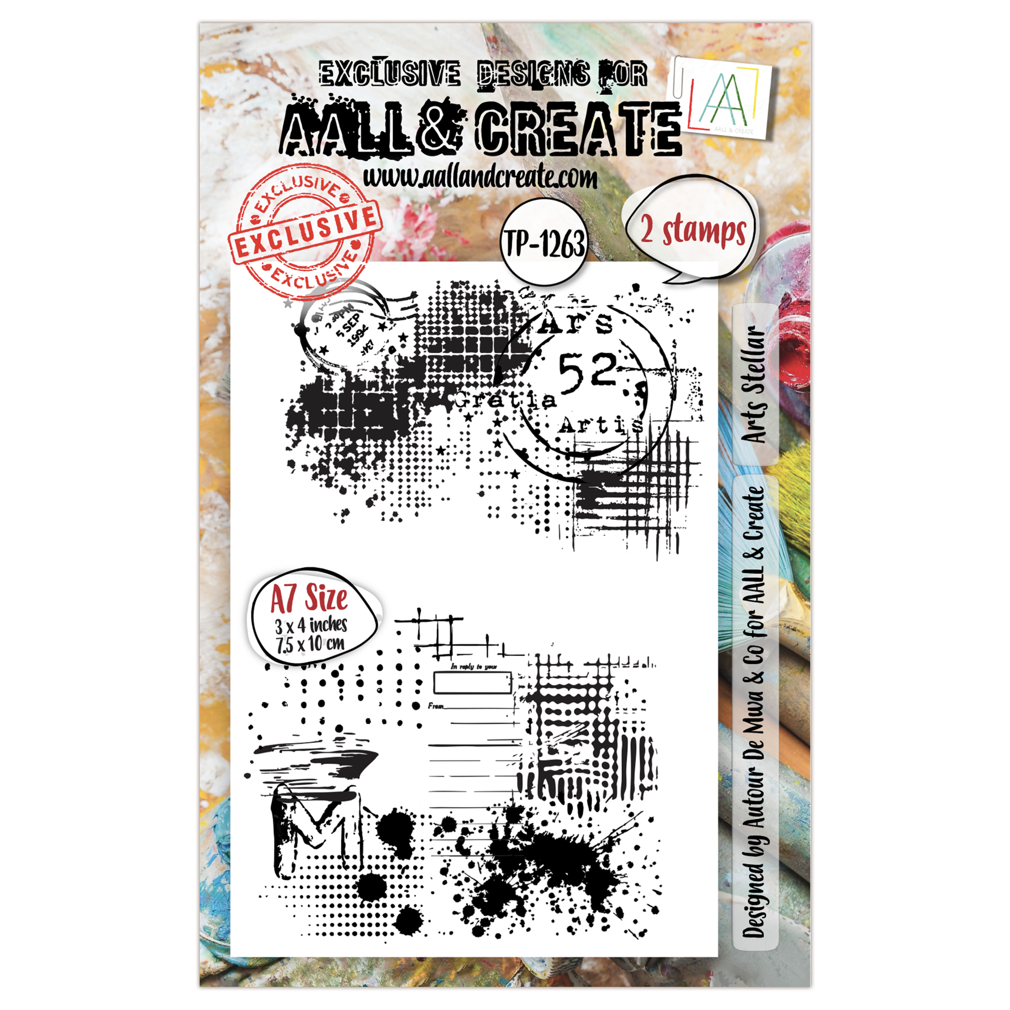 AALL and Create -A7 Stamp Set - Arts Stellar