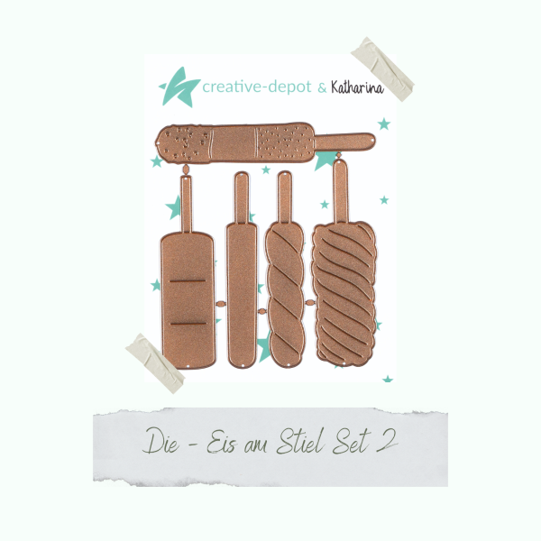 Creative Depot -  Die - Eis am Stiel Set 2 