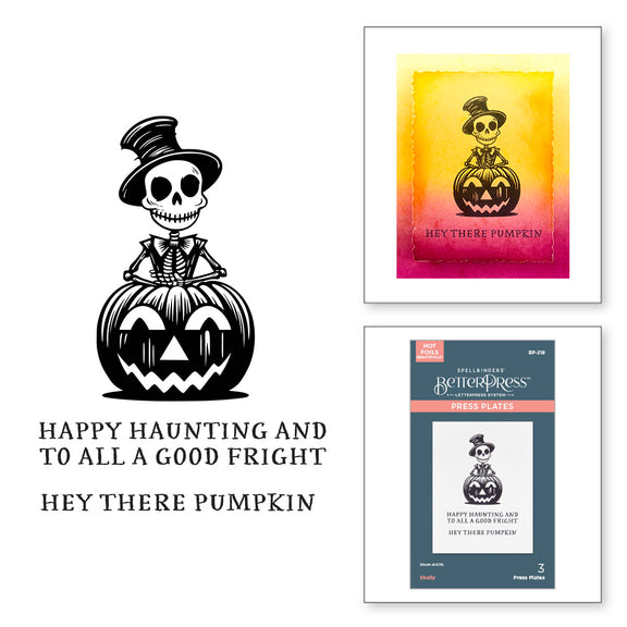 Spellbinders - Skully Press Plates