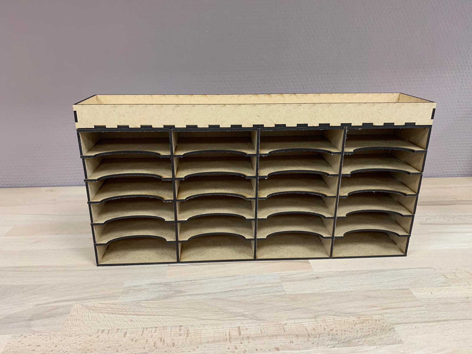 Aufsatz für Stempelkissenregal Tiefe 103 mm   Aufsatz für Stempelkissenregal Tiefe 103 mm