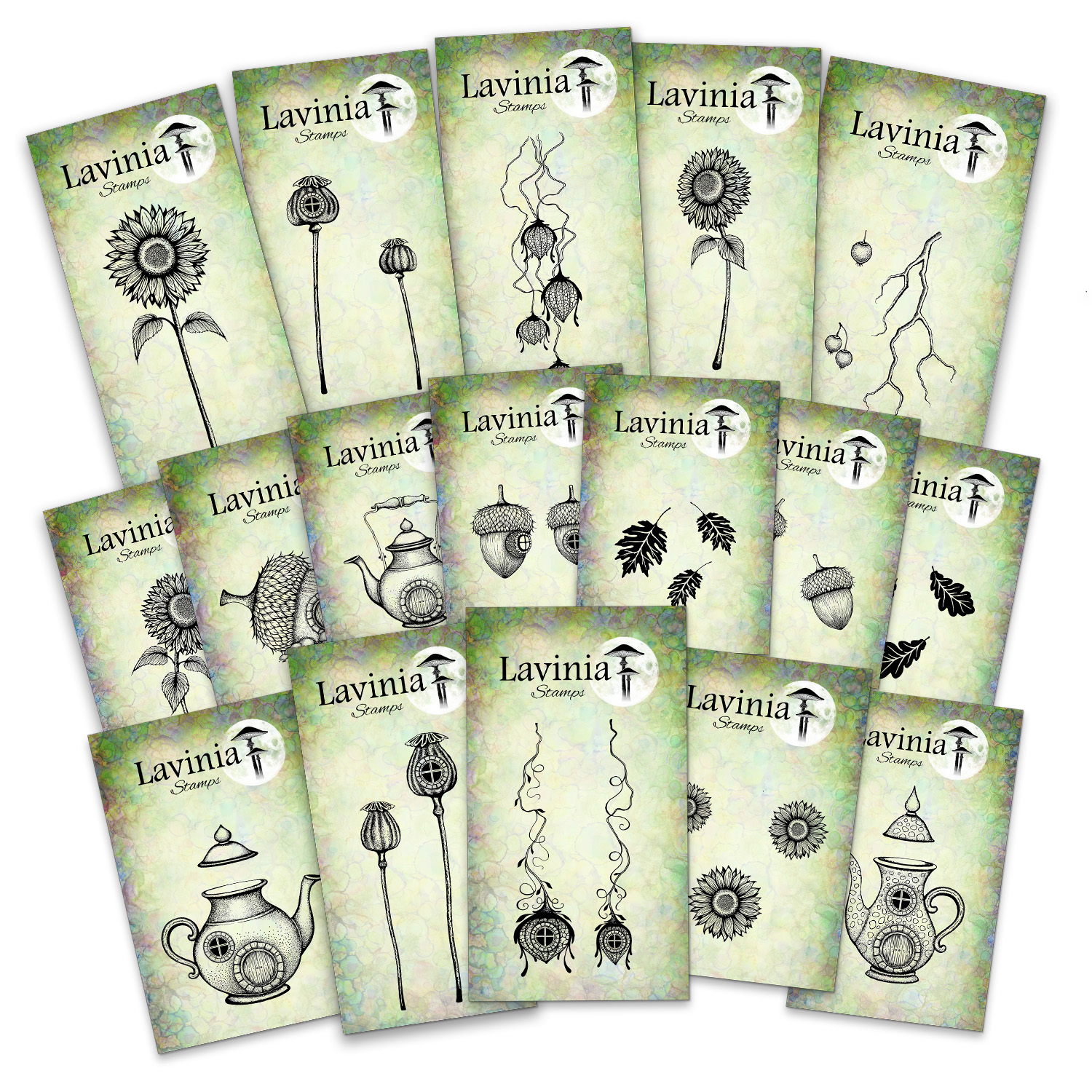 Lavinia Stamps -  Twilight Tea Stamp Bundle Lavinia Stamps -  Twilight Tea Stamp Bundle