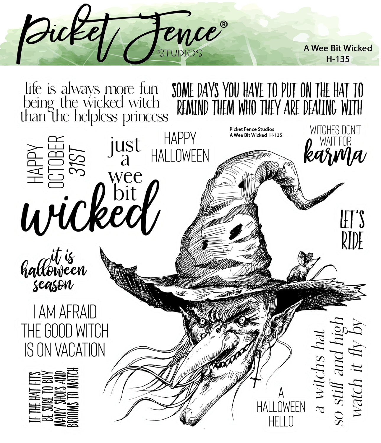 Picket Fence Studios - A Wee Bit Wicked Picket Fence Studios - A Wee Bit Wicked