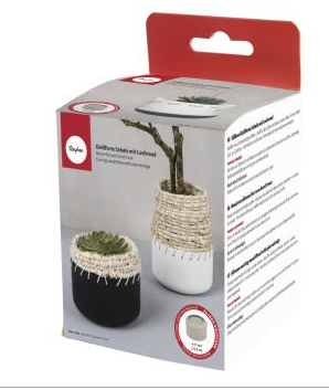 Silikon Gießform Schale 11cm m. Lochrand   Silikon Gießform Schale 11cm m. Lochrand