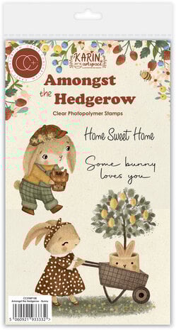 Craft Consortium - Amongst the Hedgerow A6 Clear Photopolymer Stamps Bunny