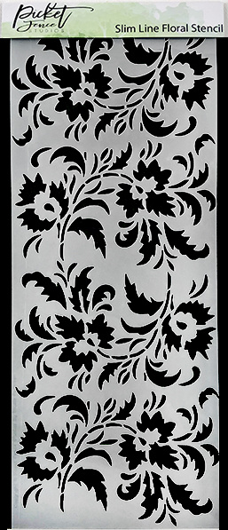 picket-fence-studios-slim-line-floral-stencil-sc-1 picket-fence-studios-slim-line-floral-stencil-sc-1