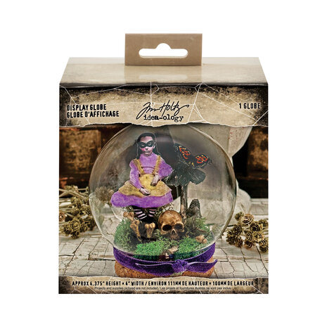 Idea-Ology Tim Holtz Halloween Display Globe Seasonal 