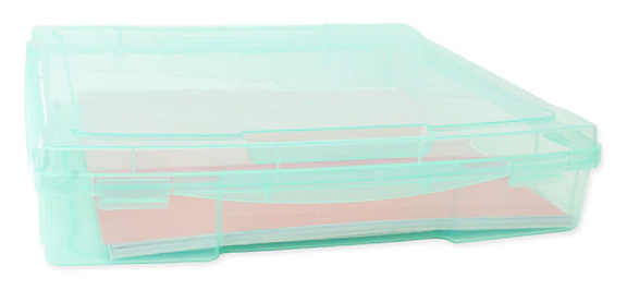 Caja para papeles 12"x12" Kimidori Colors Mint Caja para papeles 12"x12" Kimidori Colors Mint