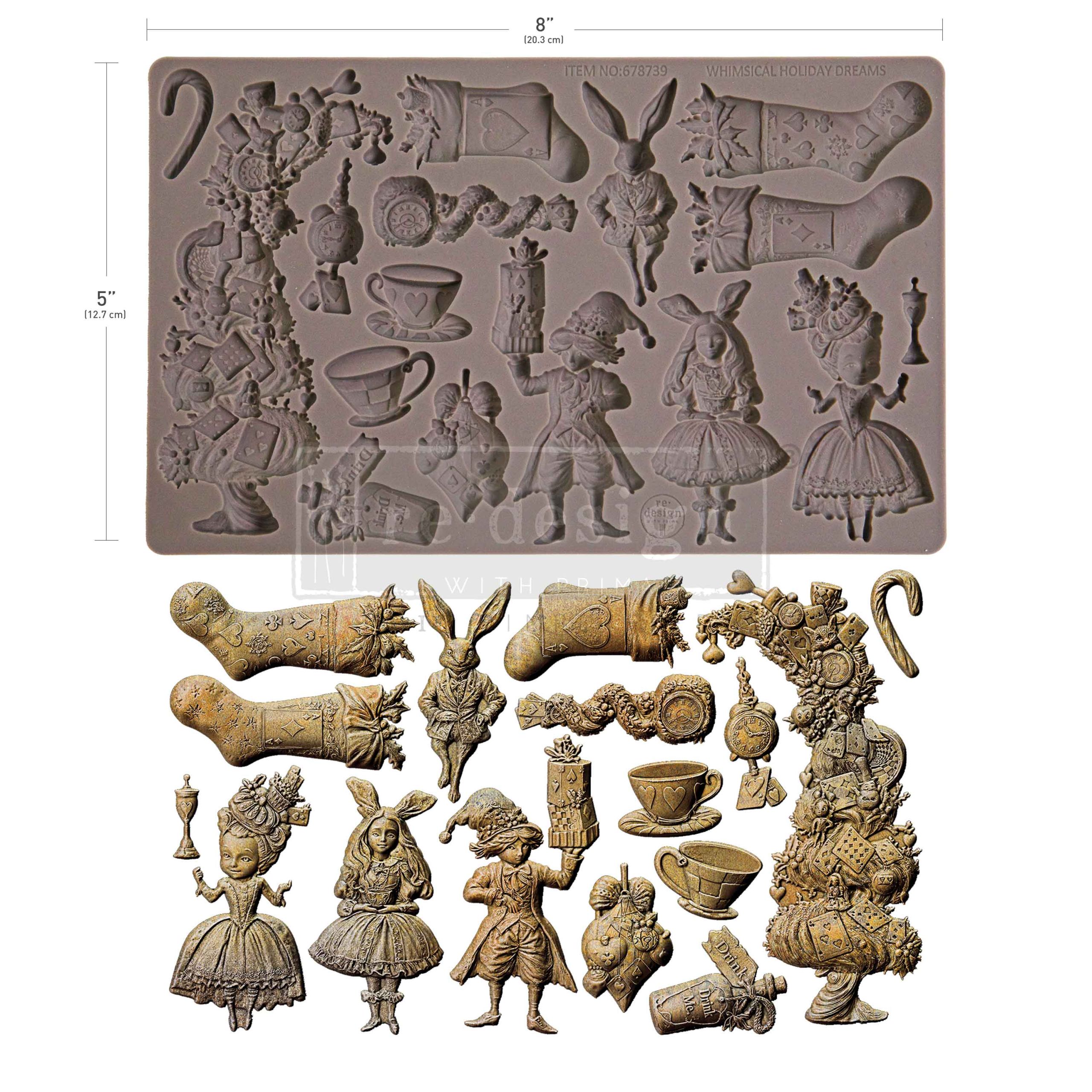 Re design - Decor Moulds - Whimsical Holiday Dreams 