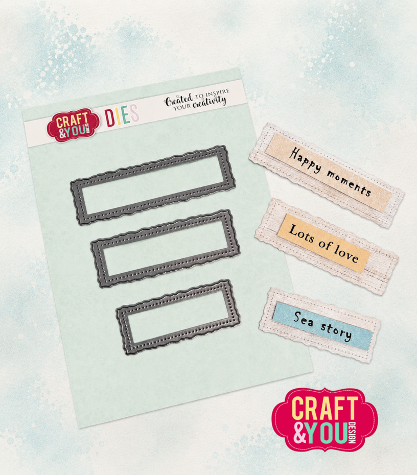 Craft & You Design - Banners Old Frame Dies