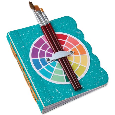 Sizzix - ScoreBoards XL Die by Eileen Hull Handbound Journal  Sizzix - ScoreBoards XL Die by Eileen Hull Handbound Journal