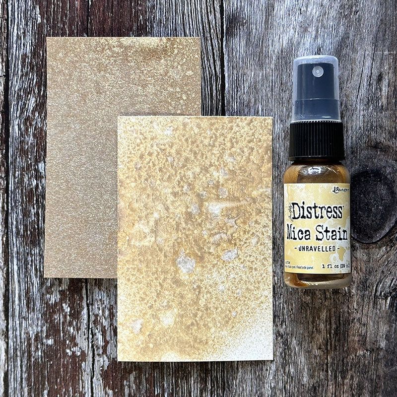 Ranger Tim Holtz - Distress Mica Stain Spray - Unravelled Ranger Tim Holtz - Distress Mica Stain Spray - Unravelled
