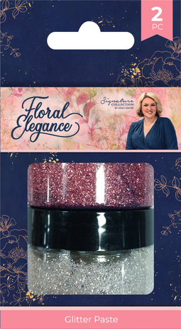 Crafter's Companion - Floral Elegance Glitter Paste 2x30ml 