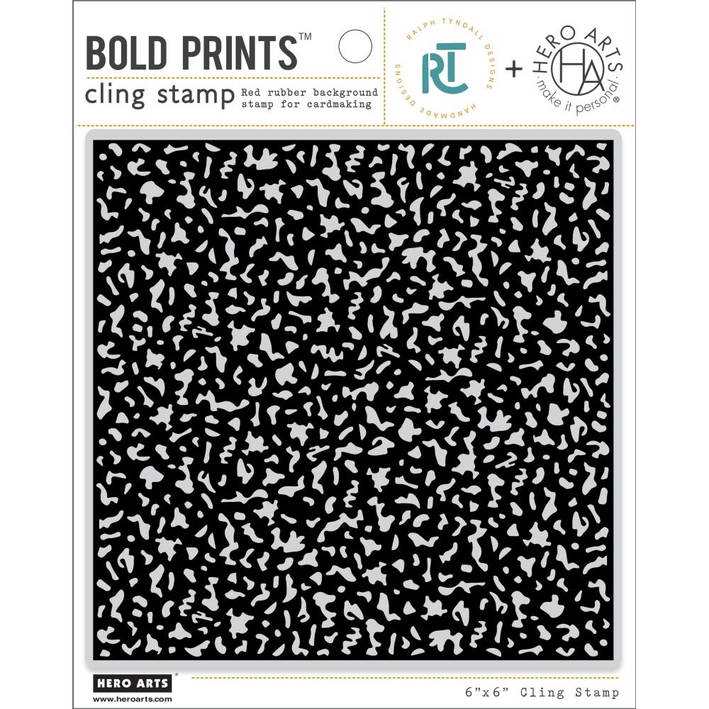 Hero Arts Cling Stamp -HA + RT Composition Notebook Pattern Bol  Hero Arts Cling Stamp -HA + RT Composition Notebook Pattern Bol