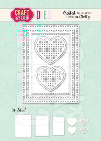 Craft & You Design - ATC Cross Stiches Dies
