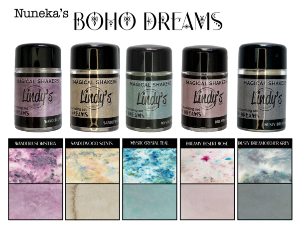 Lindy's Stamp Gang - Boho Dreams Magical Shaker 2.0 SET Lindy's Stamp Gang - Boho Dreams Magical Shaker 2.0 SET