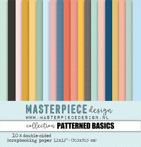 Masterpiece Papercollection Cardstock Patterned Basics