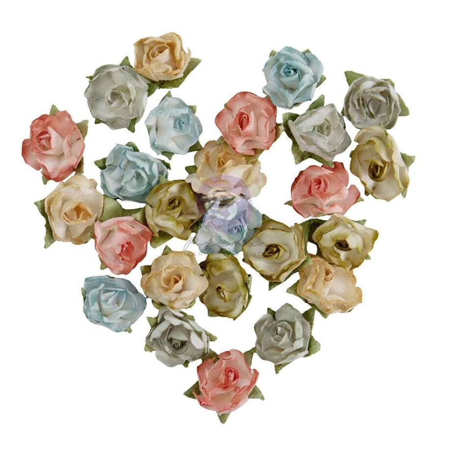 Prima Marketing - Homegrown Flowers Palette Blooms (25pcs) by The 3 Girls Tale