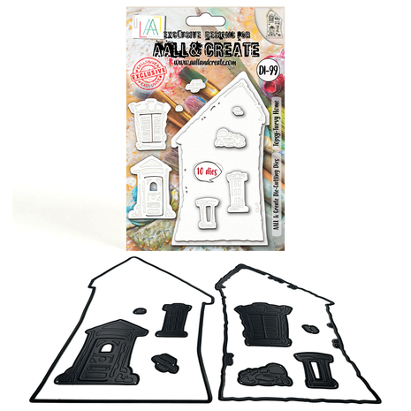 AALL & Create - Storyland Structures Die Set Topsy-Turvy Home 