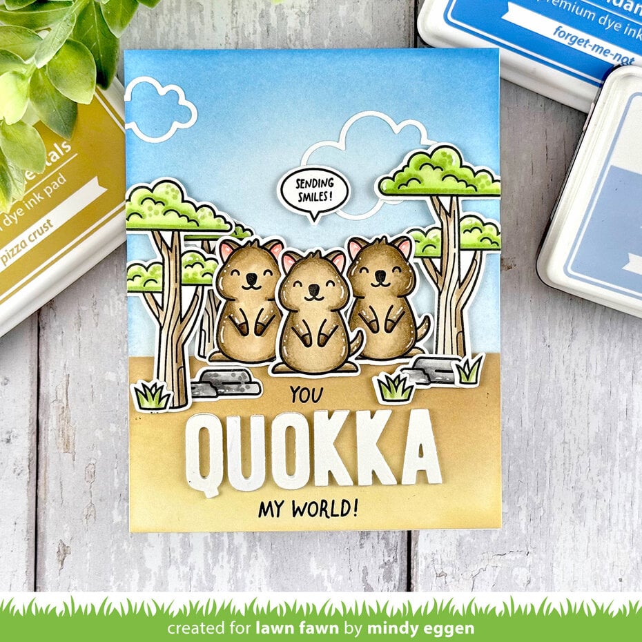 Lawn Fawn - Quokka My World Clear Stamps