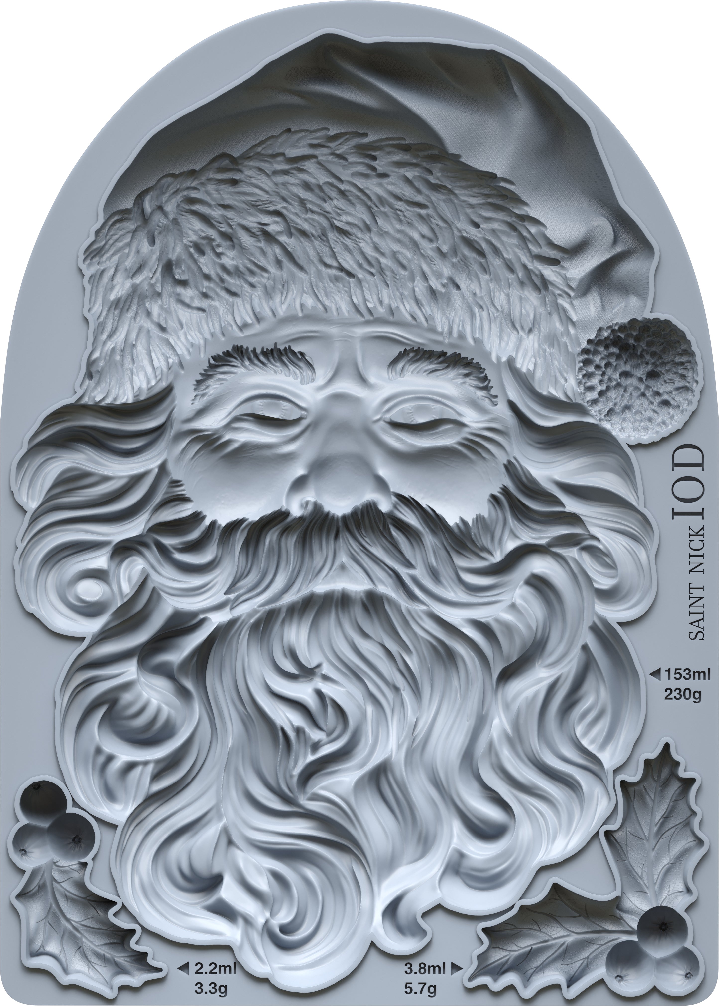 IOD - Mould - Saint Nick 5x7 