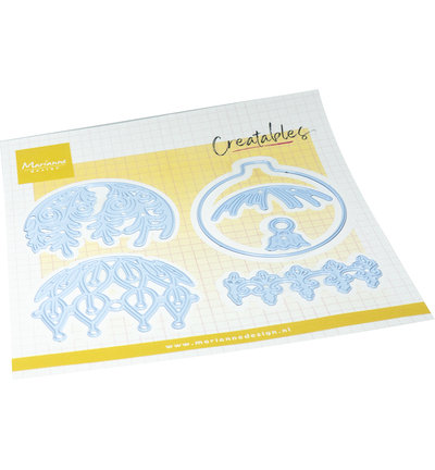 Marianne Design - Creatables – Weihnachtskugeln (rund)