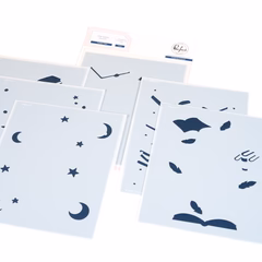 Pinkfresh Studio -  Twilight Tales stencil