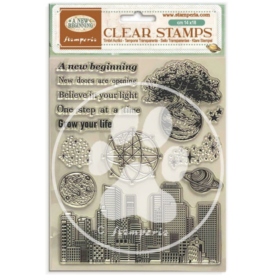 Stamperia - A New Beginning Clear Stamp