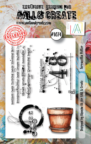 AALL & Create - Stamp Set A7 Terracotta Potter