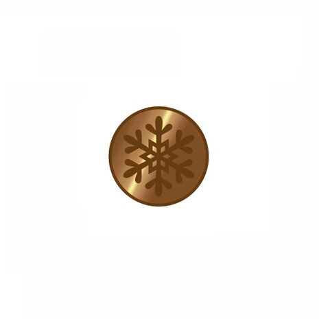 CarlijnDesign - Wax Seal Stamp Schneeflocke