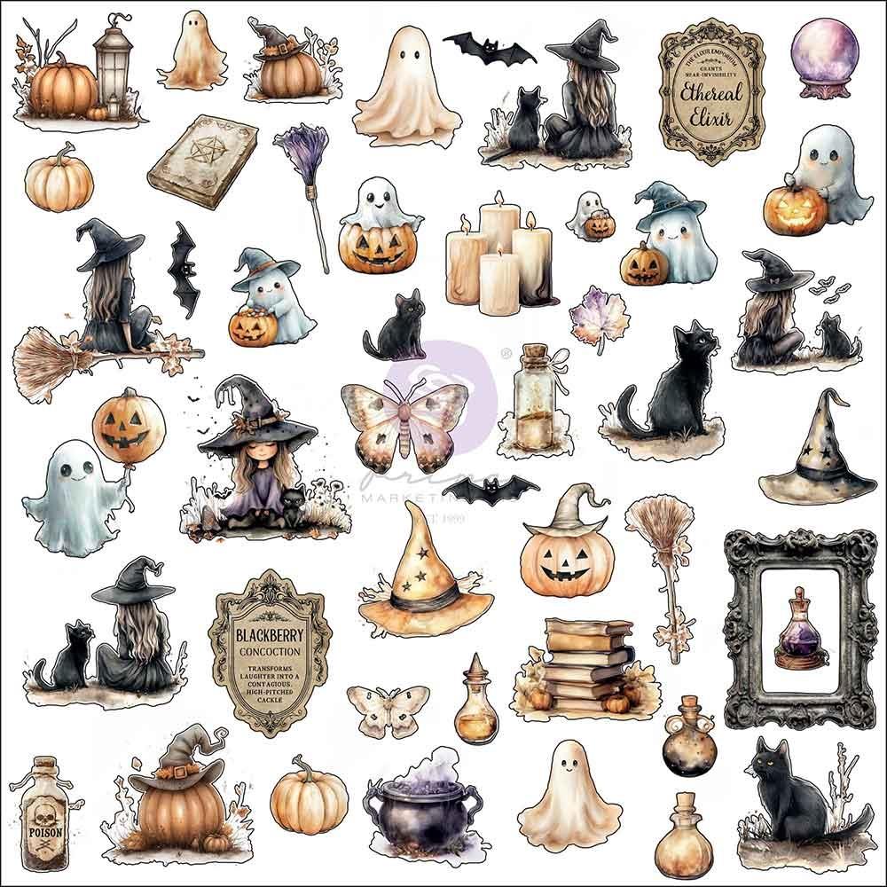 Prima Marketing - Bewitched Ephemera Boo-tiful Bits (94pcs)