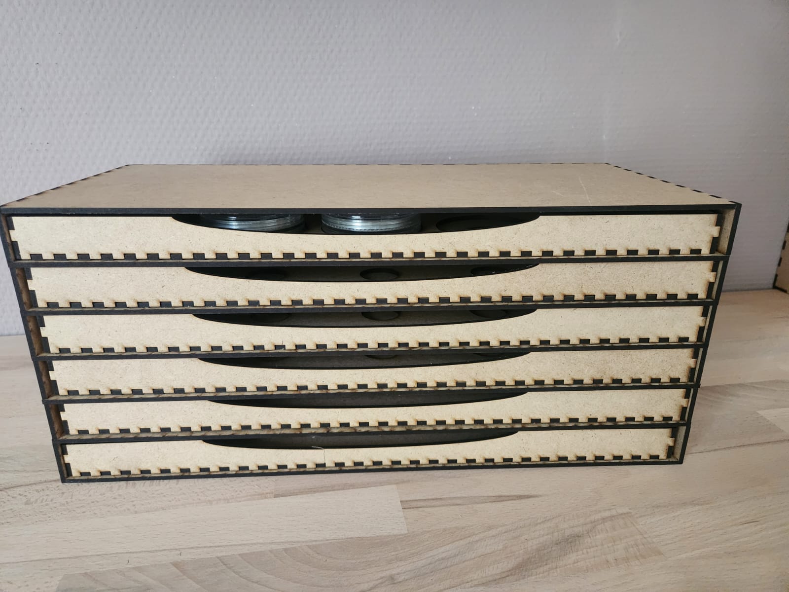 Regal für PanPastel mit 6 Schubfächern für 60 Farben Regal für PanPastel mit 6 Schubfächern für 60 Farben