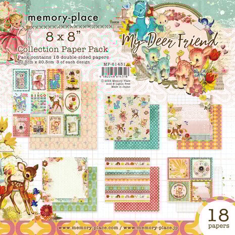 Memory Place - My Deer Friend 8x8 Inch Paper Pack