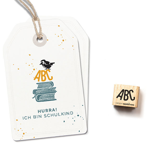 Cat on Appletrees - Ministempel ABC Cat on Appletrees - Ministempel ABC
