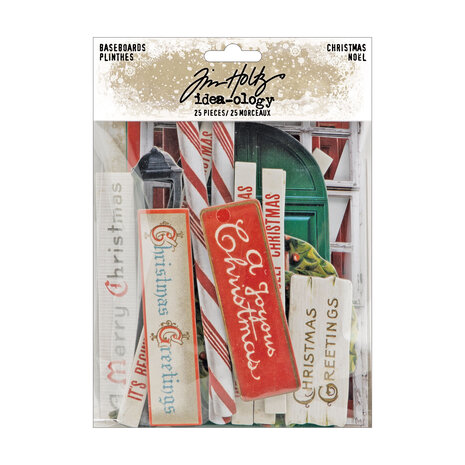 Idea-ology Tim Holtz - Tim Holtz Christmas Baseboards Idea-ology Tim Holtz - Tim Holtz Christmas Baseboards