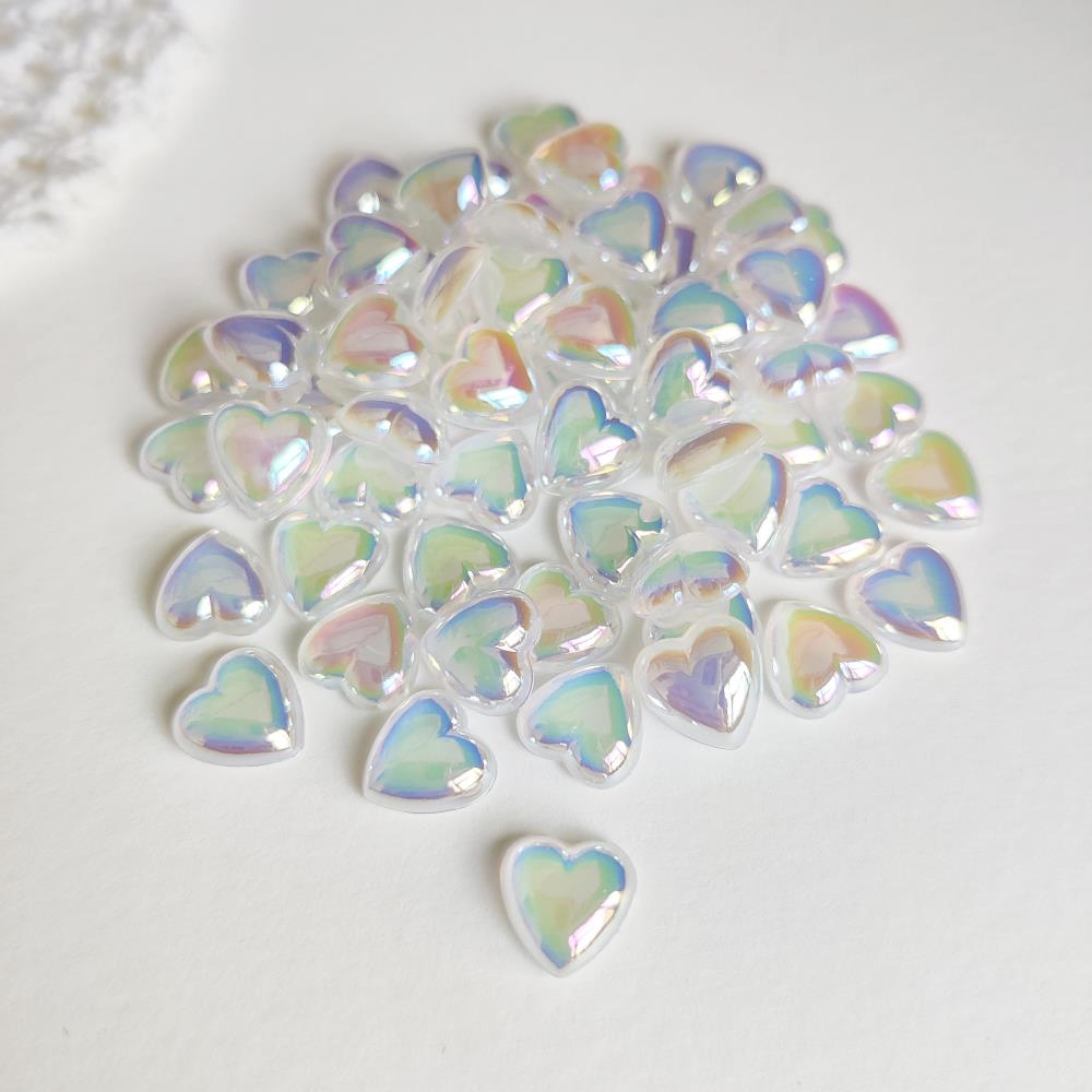 Dress My Craft Water Droplet Embellishments - Unicorn Heart 