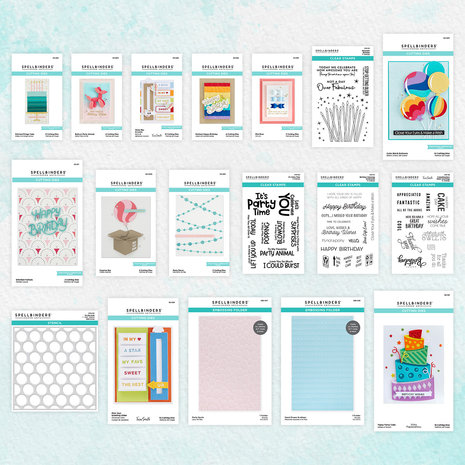 Spellbinders - The Birthday Celebrations Bundle Spellbinders - The Birthday Celebrations Bundle