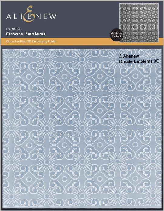 Altenew - Ornate Emblems 3D Embossing Folder Altenew - Ornate Emblems 3D Embossing Folder