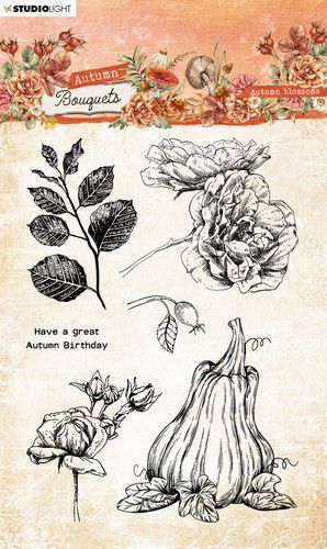 Studio Light Clear Stamps Autumn Bouquet nr.509